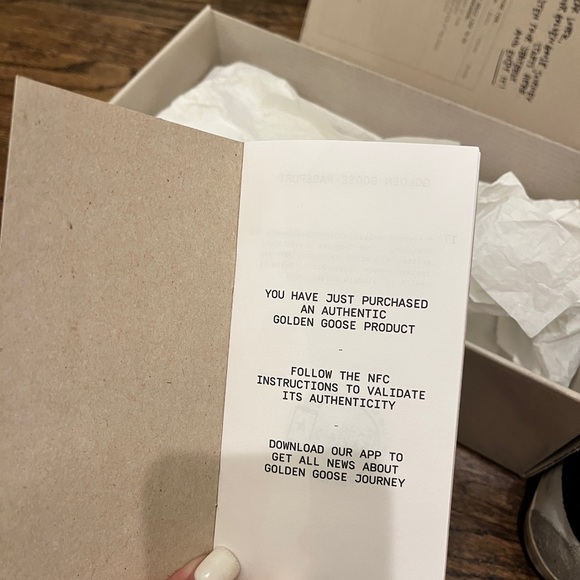 Golden Goose Superstar White Leather Sneakers Grey Star Black Back Size EUR 36 - Picture 14 of 16